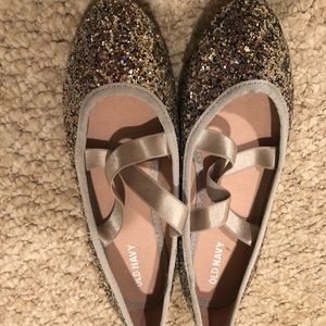 NEW Old Navy Girl Sparkle Ballet Sparkle Shoes